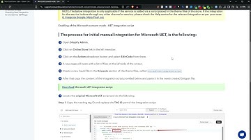 Microsoft consent mode - UET integration from Consentmo GDPR app