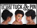 Another 15 MINUTE Twisted Tutorial! | Wedding Style for NATURAL HAIR