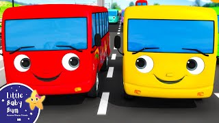 ten little buses little baby bum kids songs and nursery rhymes