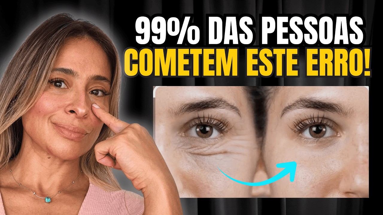 COMO CORRIGIR CRAQUELADO e AFINAMENTO NA REGIÃO DOS OLHOS!