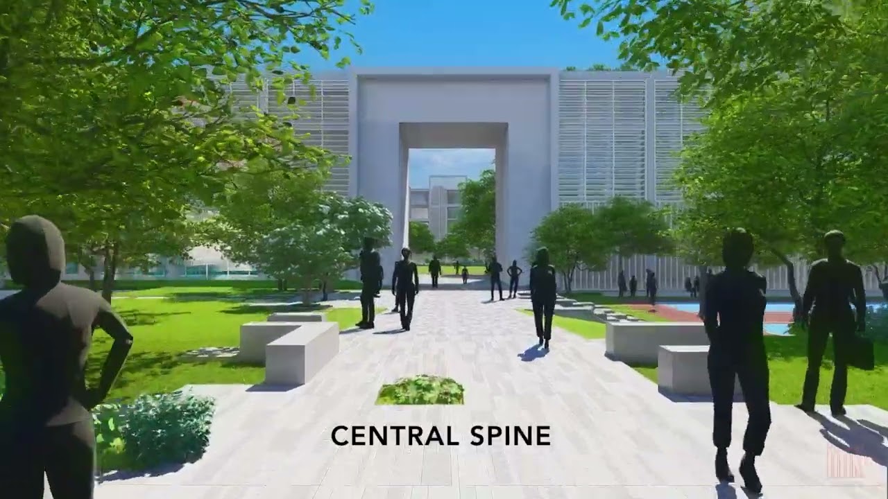 Maharashtra State Skills University - Walkthrough of proposed Main Building