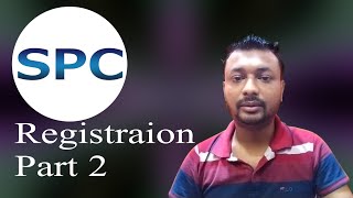 spc registration part 2