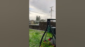 Thumbnail of Snow in Manteca California