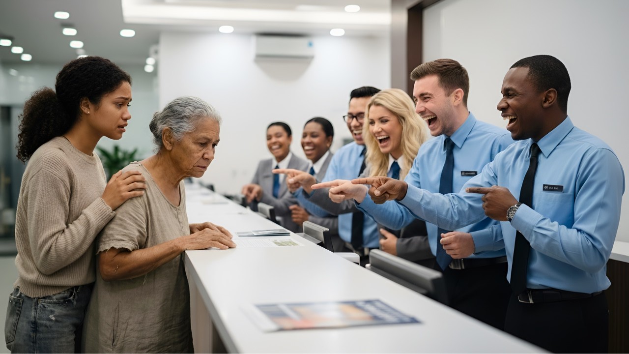Ils humilient une grand mère et sa petite fille “pauvres”… 60 minutes plus tard, le directeur tombe