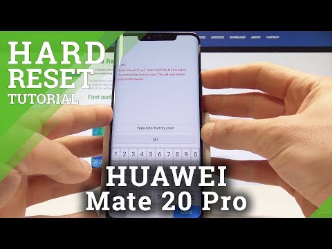 How to Hard Reset HUAWEI Mate 20 Pro - Remove Lock Screen / Wipe Data