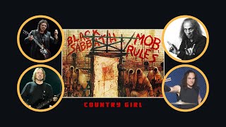 Video thumbnail of "Black Sabbath - Country Girl (lyrics)"