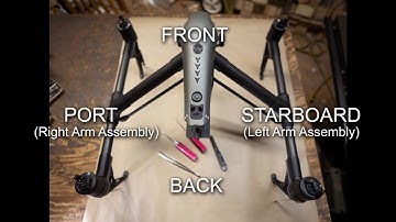 DJI Inspire 2 antennas wiring