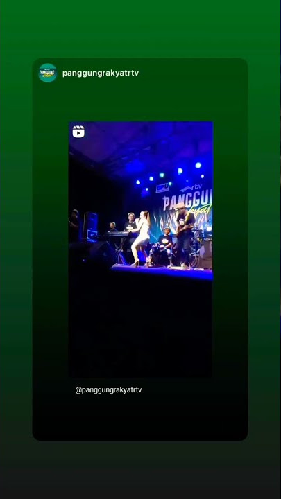 sintya riske di panggung RTV
