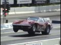 Super Stock Corvette Wheelstand