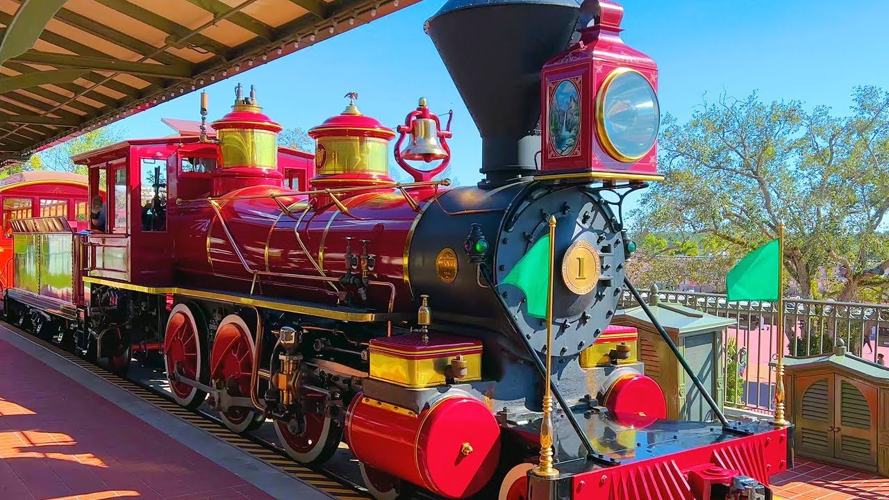 Walt Disney World Railroad 2023 - Grand Circle Tour of The Magic Kingdom 