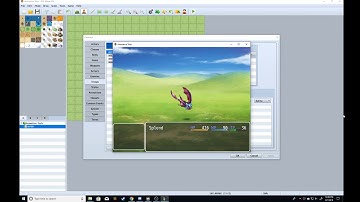 My first RPG Maker animation! (Horrovale fan character)