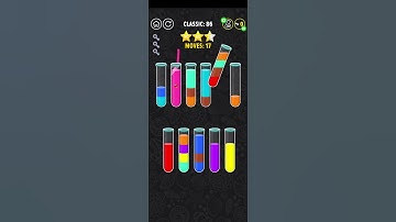 color water sort 3D level 86