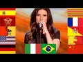 Laura Pausini Cantando en 12 Idiomas