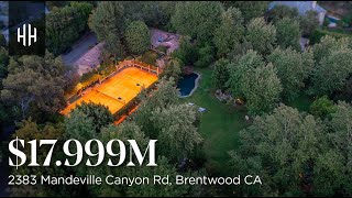 Gated Multi-Parcel Brentwood Property | 2383 Mandeville Canyon Rd