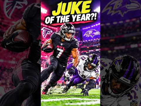 Bijan Robinson’s INSANE Juke! 😱 Juke of the Year?! #shorts #nfl