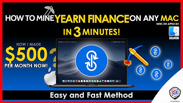 How To Mine Yearn Finance On Any MAC | Intel or M1 | YFI | Fast and Easy | Beginner Guide