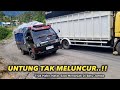 Untung Tak Meluncur - Truk Coltdisel Habis Nafas Di Tanjakan Batu Jomba