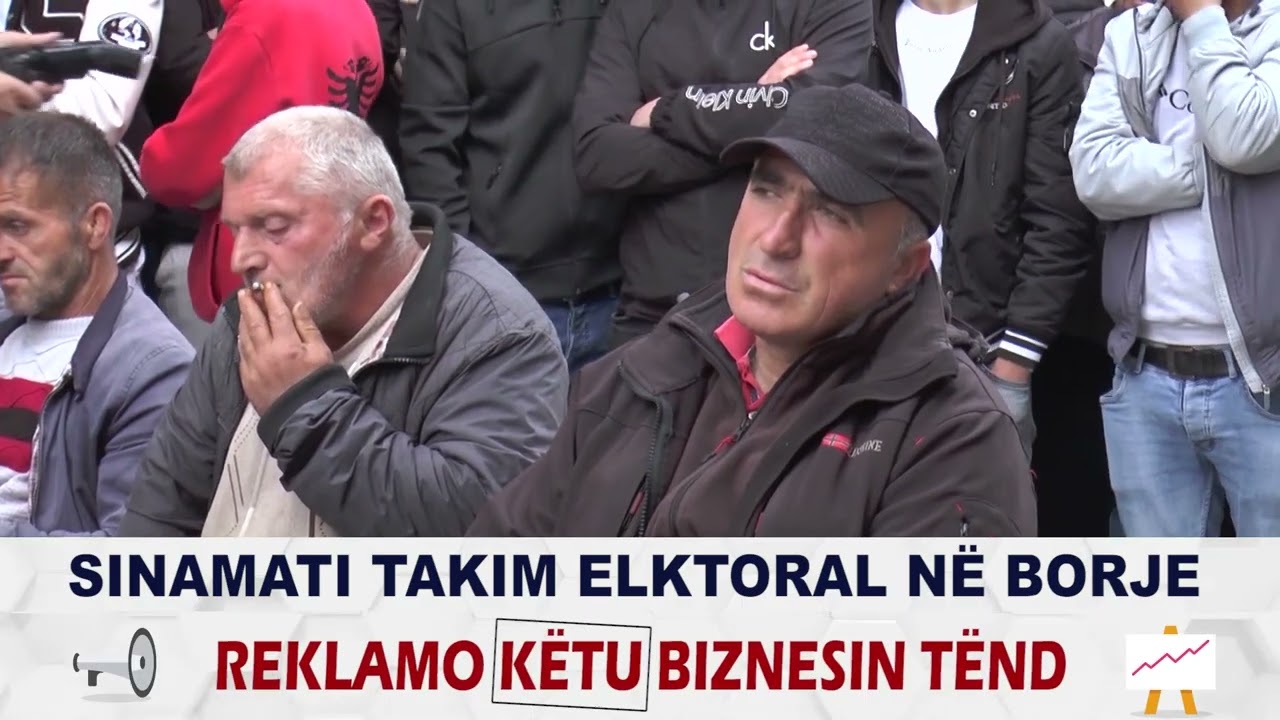 Sinamati, takim elektoral në Borje - KUKESTV.AL