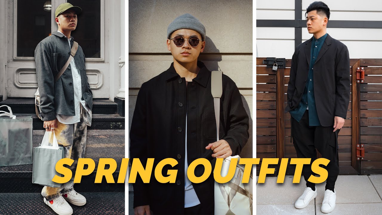 SPRING OUTFIT INSPIRATION | Spring Lookbook - YouTube