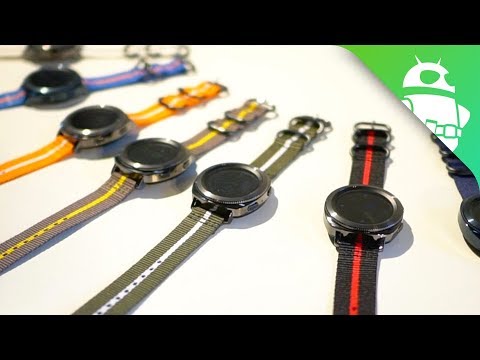 Samsung Gear Sport, Gear Fit2 Pro and IconX 2018 hands on