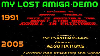 Pushing the Amiga Limits with My Final Demo. I coded a Star Wars scroll in 1991!?
