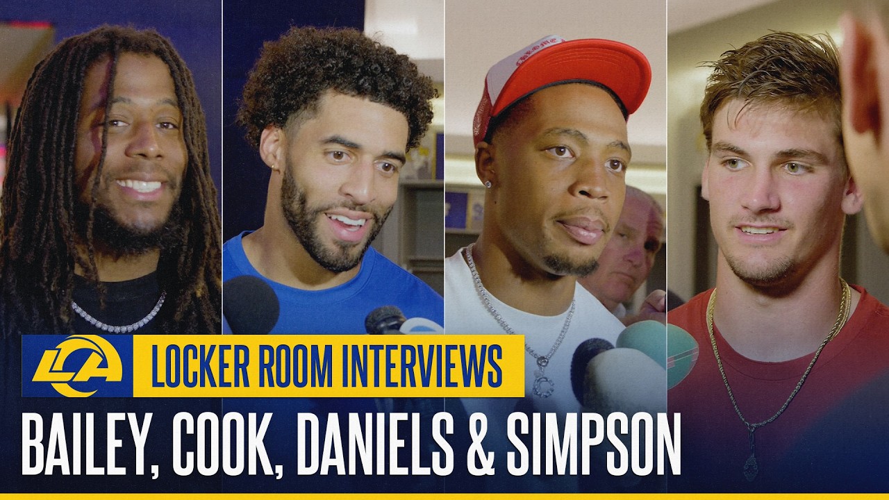 WATCH: Wesley Bailey, Alex Cook, CJ Daniels & Ty Simpson Recap Saturday's Preseason Win Over The Saints