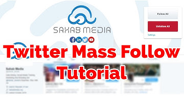 Twitter Mass Follow Tutorial