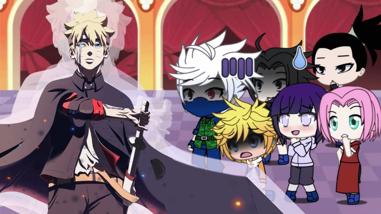 Naruto, Team 7, and friends react to Boruto Two Blue Vortex - YouTube
