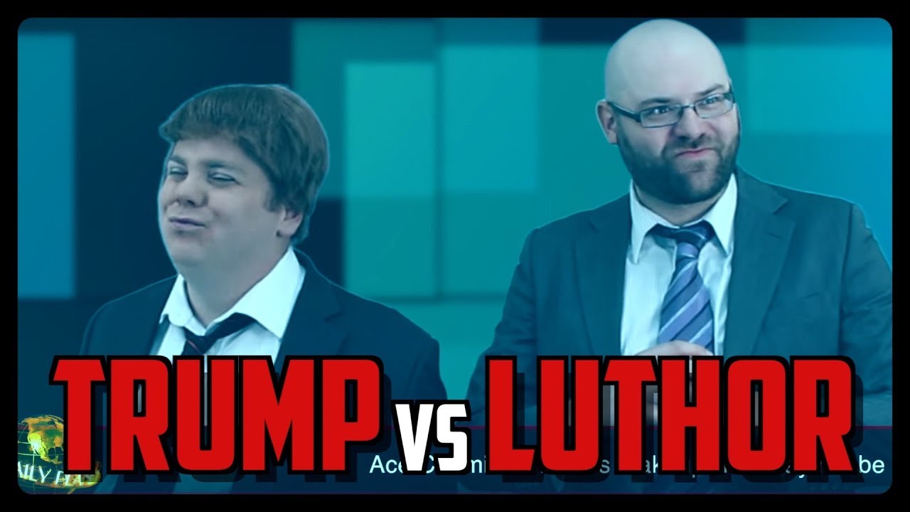 Sketch From Superheroes: Trump vs. Luthor Presidential Debate

