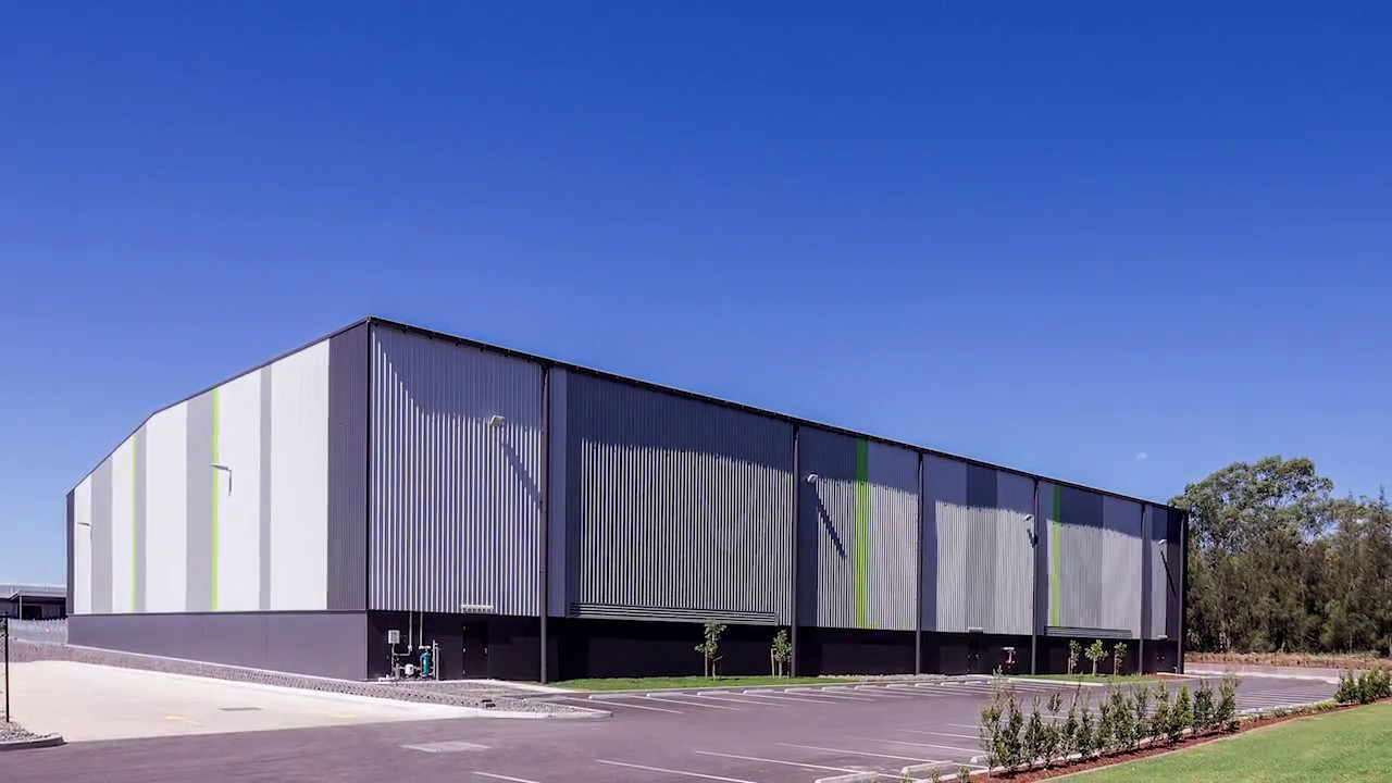 Goodman Australia Keylink Industrial Estate South time lapse YouTube