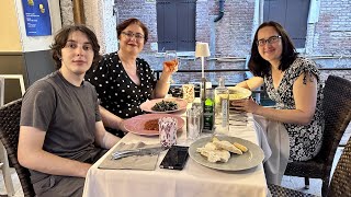 What we ate in a day at Venice Italy