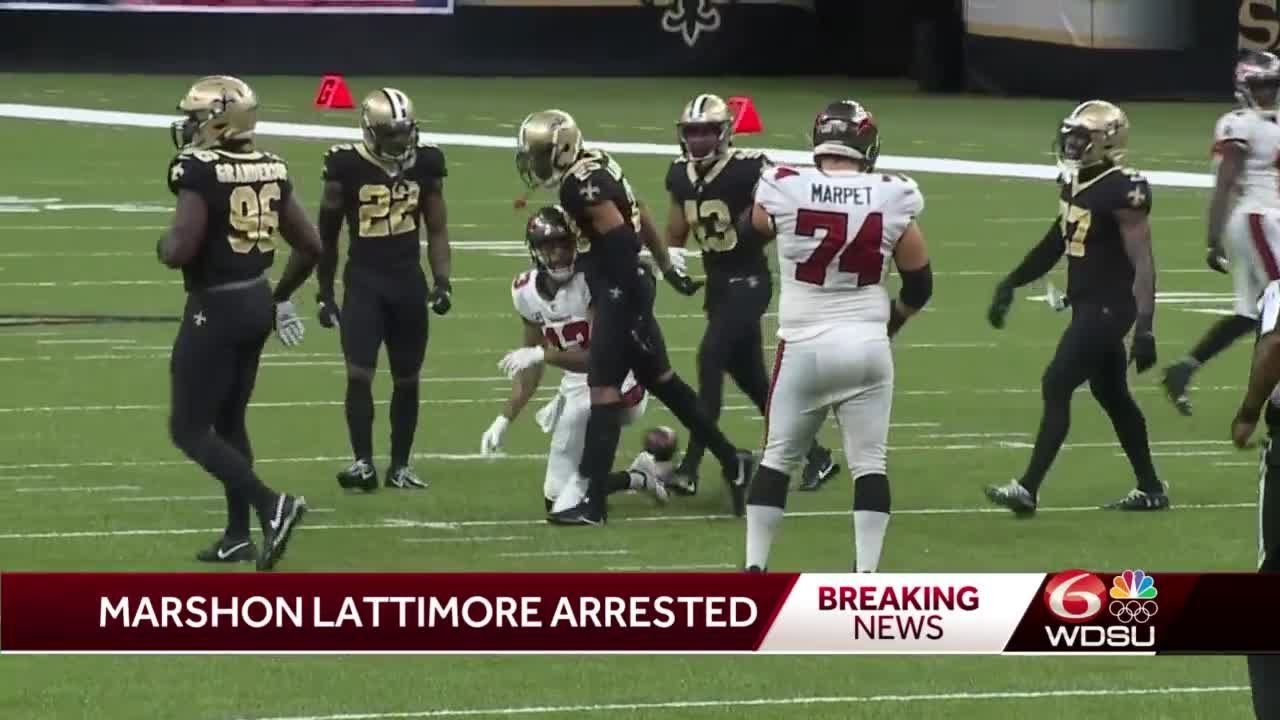 Report: Saints cornerback Marshon Lattimore arrested in Cleveland