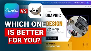 Canva vs GIMP 2025: Easy Design vs Powerful Free Editor