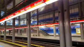 Prosek stanice metra 2020 Prague metro