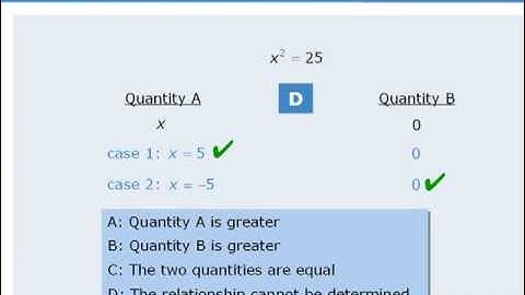 GRE Math - Intro to GRE Quantitative Comparison (QC)