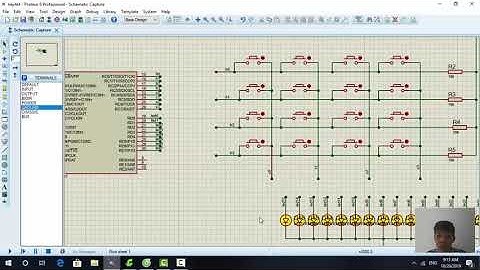 Nút nhấn kết hợp với bàn phím ma trận