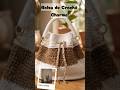 Como fazer a bolsa Charme de Crochê Tutorial completo para iniciantes #moda #diycrochet #croche