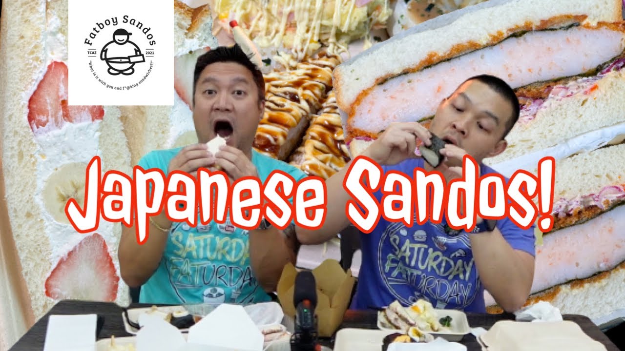 Japanese Sando! Eggplant Katsu! Fatboy Sandos YouTube