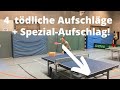 Meine 5 gefhrlichsten aufschlge mit slowmotion und hilfreichen tipps fr mehr rotation 