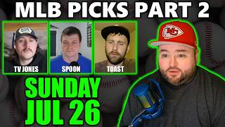 MLB Picks with Kyle Kirms | Sunday July 26th Part 2