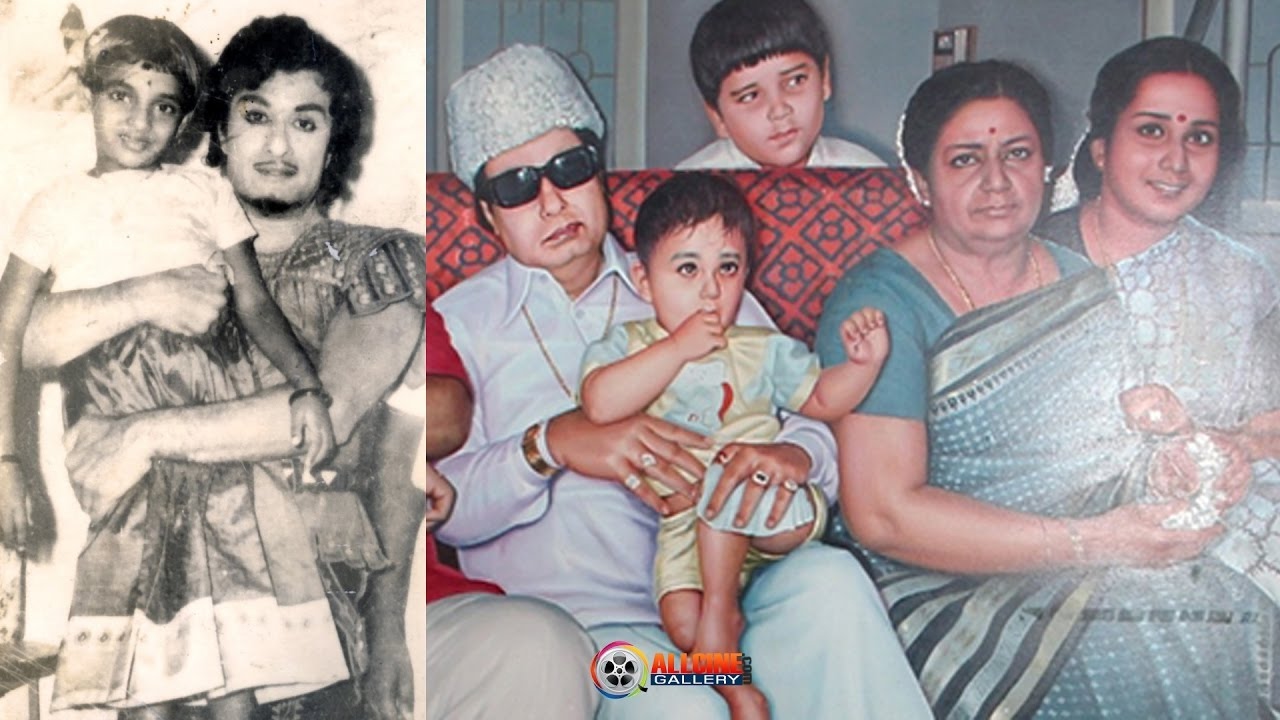 MGR Family Photos with Wife Janaki, Sathanandavathi, Father Melakkath Gopal...