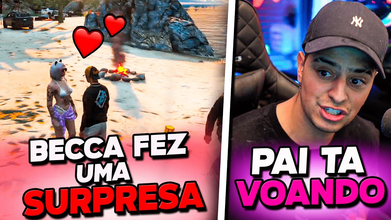 CASAL CONNOR E BECCA NO PRIMEIRO ROLEZIN