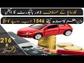 Action Against Car Mafia By LHC, Rs 1546 Billion Sindh package
