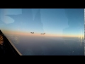 Saab 340 Intercepted by F16s QRA over North Sea
