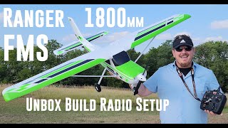 FMS - Ranger - 1800mm - Unbox, Build, & Radio Setup