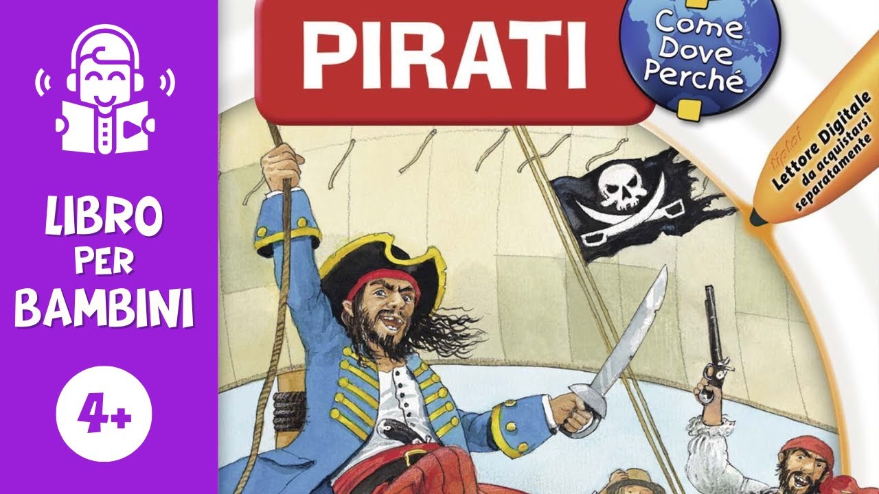 Scopri il Mondo dei Pirati 🌟 Libro Interattivo per Bambini – Avventure e Curiosità