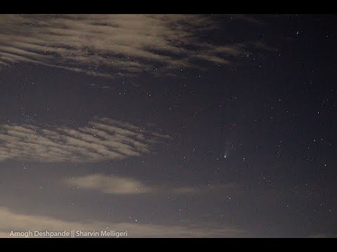 NEOWISE Comet Position