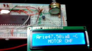 Sensor de temperatura LM 35 y Pic 16F877A