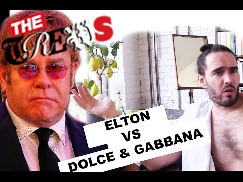 Elton John Vs D&G - Are We All “Synthetic Children"? Russell Brand The Trews (E277)