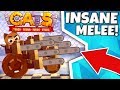 THE MOST OVERPOWERED MELEE BUILD EVER!? | CATS: Crash Arena Turbo Stars